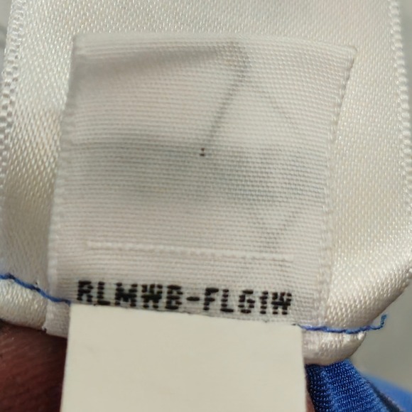 Polo Ralph Lauren Performance Striped Polo Shirt Blue Navy White XL 18-20 Boys - Picture 4 of 8